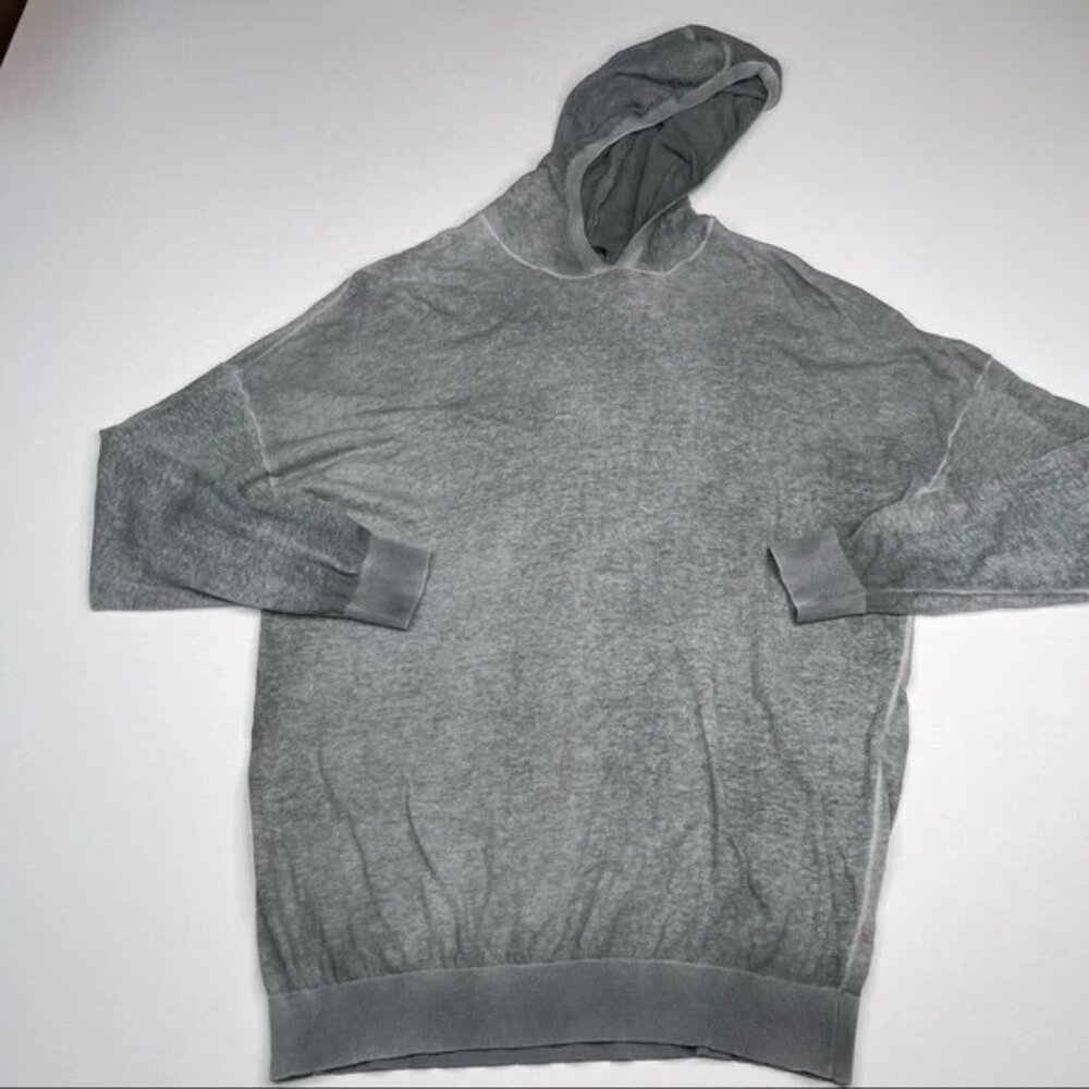 mint AVANT TOI hand-painted Hoodie SWEATER Sweatshirt Pullover Grey UNISEX $500